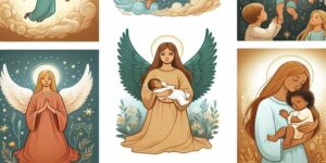 ángel de la guarda niños