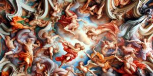 Detalle de la Bóveda de la Capilla Sixtina