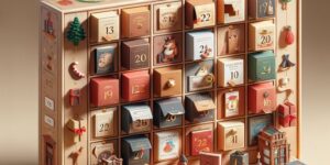 Imagen del calendario de Adviento de La Casa del Libro para el año 2023