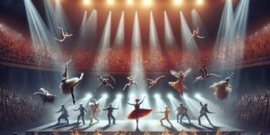 Imagen del espectáculo de Carmina Burana de La Fura dels Baus