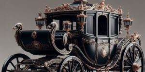 carroza negra de mariana de austria