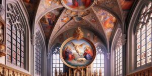 'Obra maestra del arte religioso: el Cordero Místico de Jan van Eyck en Gante'.