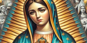 cuadro de la virgen de guadalupe