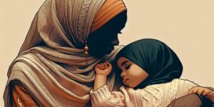 cuadros de madres con hijos