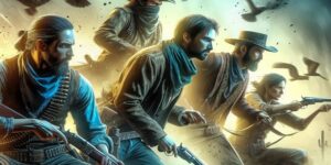 Imagen promocional de la serie Curro Jiménez