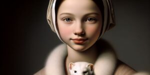 da vinci woman with ermine