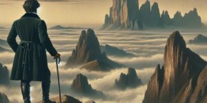 El peregrino sobre el mar de niebla - ¿Quién pintó esta obra de arte?