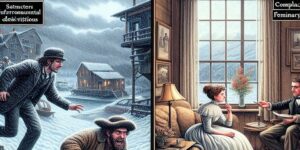 Imagen comparativa ilustrativa de las diferencias literarias entre naturalismo y realismo.