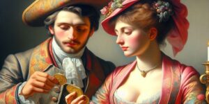 el cambista y su mujer