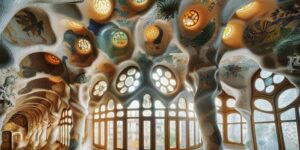 Explora la obra maestra de Gaudí desde adentro: sumérgete en un mundo de arquitectura y diseño sorprendente.
