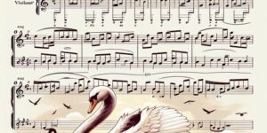 Descarga gratuita de la partitura para violín de El Lago de los Cisnes en formato PDF