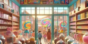 Imagen de un colorido y delicioso museo de caramelos en Hellín