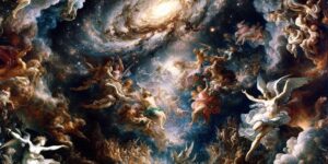 el origen de la vía láctea tintoretto