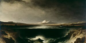 el perro semihundido de goya