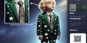 Imagen del personaje de El Principito luciendo una corbata
