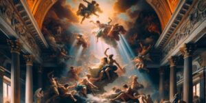 'Inspiradora obra de arte: El rapto de Europa de Rubens en exhibición en el prestigioso Museo Nacional del Prado.'