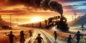 Imagen promocional de la película 'El regreso de los niños del ferrocarril' que se estrenará en 2022.