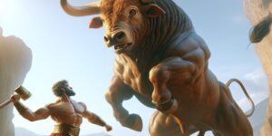 el toro de creta hercules