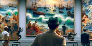 Imagen del artículo sobre la exposición 'En el mar de Sorolla con Manuel Vicent' en el Museo Sorolla