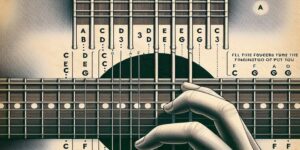 Diagrama de la Escala Mayor de Do en Guitarra para principiantes