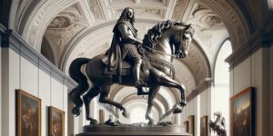 estatua ecuestre de luis xiv