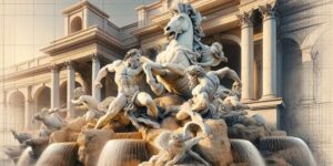 fuente de hércules y anteo