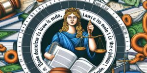 Imagen ilustrativa del refrán 'Hecha la ley hecha la trampa' que explora su origen y significado en un artículo web.