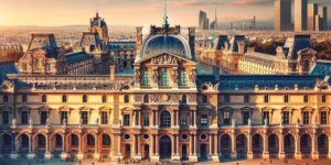 Imagen del Palacio del Louvre en París