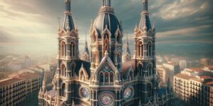 Imagen de la iglesia Santo Ángel de la Guarda en Madrid