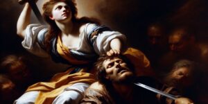 judith decapita a holofernes artemisia