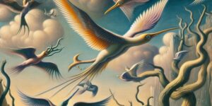 la creación de las aves