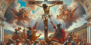 la crucifixión juan de flandes