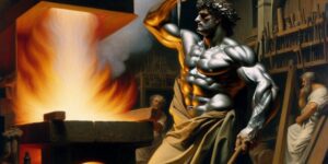 la fragua de vulcano mito
