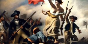 la libertad guiando al pueblo