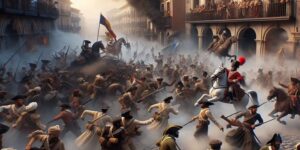 la lucha con los mamelucos