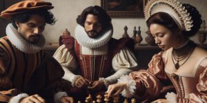 Imagen del cuadro 'La partida de ajedrez' de Sofonisba Anguissola