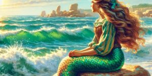 Imagen: Ilustración de la historia de La Sirenita de Hans Christian Andersen