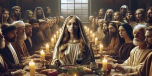 La última cena: María Magdalena