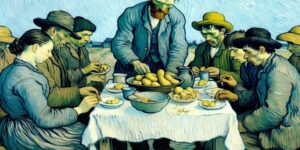 Imagen representativa del famoso cuadro de Vincent Van Gogh