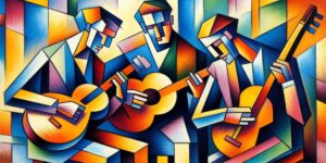 los tres musicos de picasso