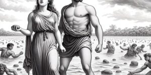 mito de deucalión y pirra