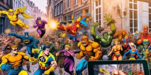 museo de figuras de comic