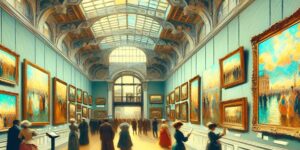 Imagen de la exposición sobre Sorolla en el Museo del Prado
