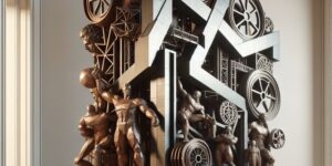 Estatuas y esculturas de gran impacto del renombrado escultor Eduardo Paolozzi