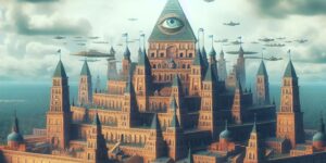 Imagen ilustrativa de la teoría de la conspiración de la antigua Tartaria.