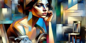 Retrato de Dora Maar pintado por Picasso