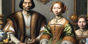 Retrato de Giovanni Arnolfini y su esposa por Jan van Eyck: Detalle del matrimonio en la pintura de la maestría flamenca.
