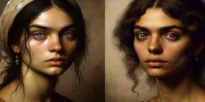 retratos de mujeres de goya