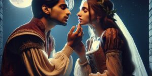 romeo y julieta en el balcon