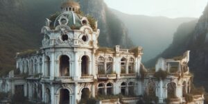 Imagen de las ruinas del Casino de la Rabassada